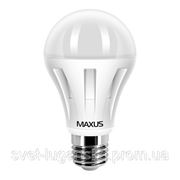 Светодиодная лампа LED Maxus A60 12W(1100lm) 3000K 220V E27 фотография
