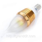 Светодиодная лампа с цоколем E14 4Вт 250 Люмен 4-LED 6300K (110~250В) фото