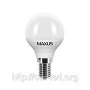LED лампа Maxus G45 4,5W(350lm) 220V E14 CR фото