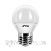 Светодиодная лампа Maxus Е27 - 5 Вт (тёпл) фото