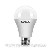 Светодиодная лампа LED Maxus A60 7W(550lm) 5000K 220V E27 фото