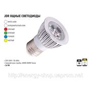 JDR LED 3X1W белая 6400K E27 220-240V светодиодная лампочка фото