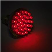 Светодиодная Лампа LED MR16 12V Red 20leds G5,3 фото