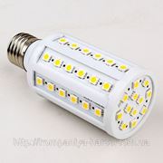 41)Лампа светодиодная E27-60SMD-5050 (warm white) фото