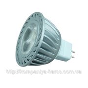 3)Лампа светодиодная MR16 3LEDX1W GU5.3 WW 3000K мин. заказ 5шт. фото