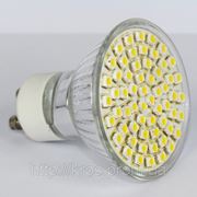 Светодиодная лампа PCE-SD01, GU10, 3Вт, 220V Тепло-белая фото