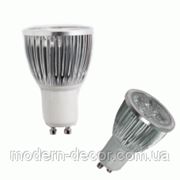 LED лампа 5W GU10 (тёплый) фото