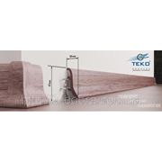 Плинтус напольный пластиковый TEKO Классик, 47мм фото