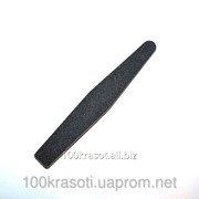 Пилка для ногтей черная ромб 120x160