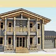Строительство домов из Карельской сосны фото