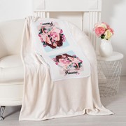 Подушка-плед Этель Princesses, подушка 40*40±3 см, плед 100*150 см 280 г/м2, 100%п/э фото