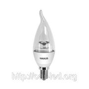 LED лампа Maxus TC37 4W(300lm) 220V E14 AL