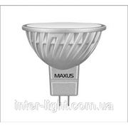 Светодиодная лампа MAXUS MR16 4W 4100K GU5.3 фотография