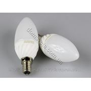 Лампа светодиодная E14-CV-3W candle (warm white) фотография