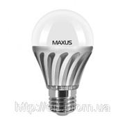 LED лампа Maxus A60 6W(450lm) 3000K 220V E27 AL