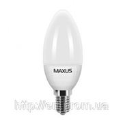 LED лампа Maxus C37 4,5W(350lm) 3000K 220V E14 CR фотография