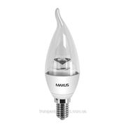 LED лампа Maxus TC37 4W(300lm) 5000K 220V E14 AL фото