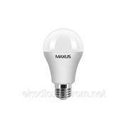 LED лампа Maxus A60 7W(550lm) 5000K 220V E27 AL фотография