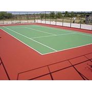 Акриловое покрытия AC play для теннисных кортов фото