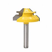 1/4 дюйма хвостовик 45 градусов Замок фреза для резки под углом Tenon фреза Деревообработка Инструмент для фото