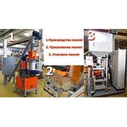 Линия по производству пеллет 100-200 кг/ч. фото