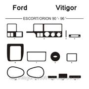 Ford ESCORT/ORION 90' - 96' Светлое дерево, темное дерево, темный орех, черный, синий, желтый, красный фотография