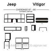 Jeep CHEROKEE 87' - 95' AUTOMATIC SHIFTER Светлое дерево, темное дерево, темный орех, черный, синий, желтый, красный фото