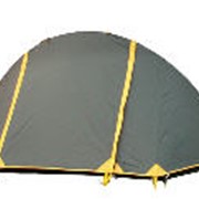 Одноместная двухслойная палатка с внутренним тентом из сетки и одним входом Lightbicycle
