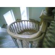Лестницы деревянные винтовые фото