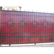 Ворота откатные в Алматы фотография