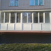 Остекление, устройство балконов. Утепление, отделка, любые расширения, каркасы, демонтаж бетона, отделка, укрепление плиты, монтаж крыши... Полный спектр услуг по благоустройству Балконов и Лоджий! фото