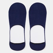 Носки-невидимки мужские, цвет синий, размер 27-29 фото