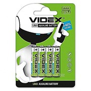 Батарейки Videx LR03/AAA блистер 4шт фотография