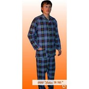 Пижама мужская фланелевая фотография
