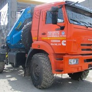 Седельный тягач КАМАЗ 43118 с КМУ ИМ-150 фото