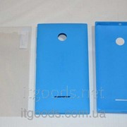 Крышка задняя синяя для Microsoft Lumia 532 + ПЛЕНКА В ПОДАРОК 4143-1 фотография