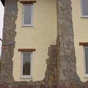 Дизайн, оформление, отделка зданий фасадов натуральным камнем Крым фото