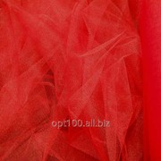 Фатин мягкий, цвет красный - 3 метра ширина