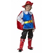 Карнавальный костюм для детей Батик Кот в сапогах детский, 26 (104 см) фото