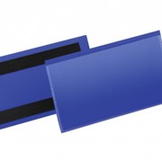 Карман для маркировки с магнитным креплением 150x67 мм Синий