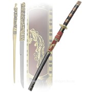 Катана Минамото самурайский меч (сувенирный) L1=104; L2=71 сталь, замак