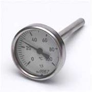 Биметалический термометр Ру 25 Мпа от 0˚С до +120˚С Термометры биметаллические купить в Астане в Казахстане