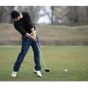 Обучение игре в гольф фото