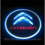 Подсветка в двери авто, логотип - CITROEN - Светодиодный лазерный логотип CITROEN - Тюнинг авто фото