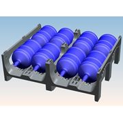 Bottle Rack (Пластиковые паллеты многооборотные для 19л. бутылей) фотография