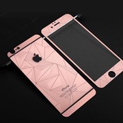 Пленка-стекло 3D Prizma для iPhone 5/5S Front/Back Rose Gold фотография