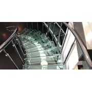 Лестницы из стекла фото