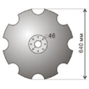 Диск ПД износостойкая борированная сталь диаметр 640 мм. фотография