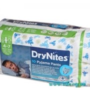 Трусики Huggies DryNites для мальчиков 4-7 лет (17-30кг) 10шт фото