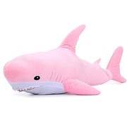 Большая мягкая игрушка Розовая акула 100 см